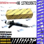High quality diesel common rail injector 23670-39185 095000-7040 095000-6770