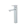 Buy cheap Brass Single Hole Vessel Sink Faucet Square Handle In Chrome from wholesalers