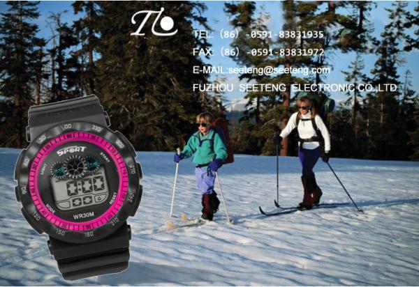 Buy cheap Silicone band color customized High Quality digital Wrist Watch cute design for Children from wholesalers