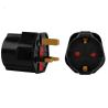 Buy cheap CCC CE AC Travel Plug Adapter White Black European To British Conversion from wholesalers