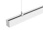 3000lm Suspended Linear Light Fixtures 80 - 90lm/W IP20 Energy saving