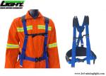 Crossover Backed Mining Safety Belts High Strength Polyester Underground Mining