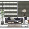 Buy cheap 100% polyester wooden color zebra blind fabrics makes your room more beautiful from wholesalers