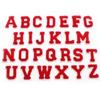 Buy cheap 26 Letters Glitter Iron On Patches Adhesive For College Uniform​ product