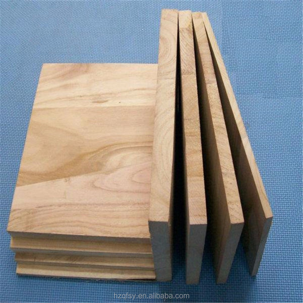 Original Bleached Paulownia Wood Traditional Solid Wood Panels 3mm-50mm