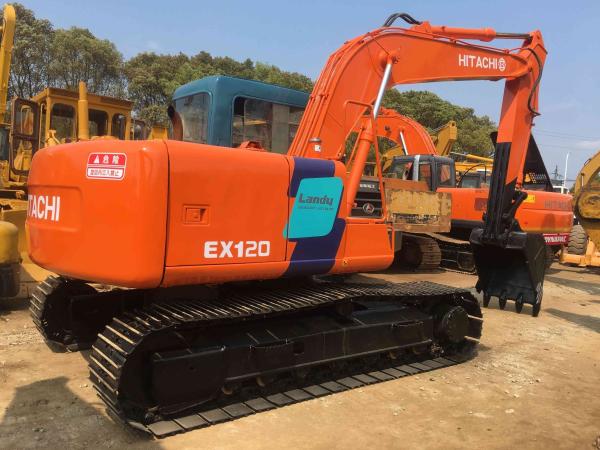 Buy cheap 12T Weight Used Hitachi Ex120-3 Crawler Excavator 1 Year Warranty CE Approved from wholesalers