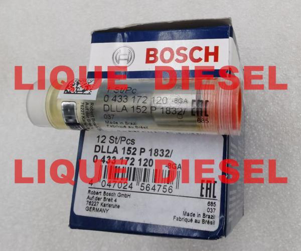 Buy cheap BOSCH Genuine Nozzle 0433172120 , DLLA152P1832 , 0 433 172 120 , DLLA 152 P 1832 from wholesalers