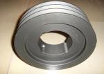 Black Oxide Surface V Belt Pulley Sand Mold Casting Easy To Assemble