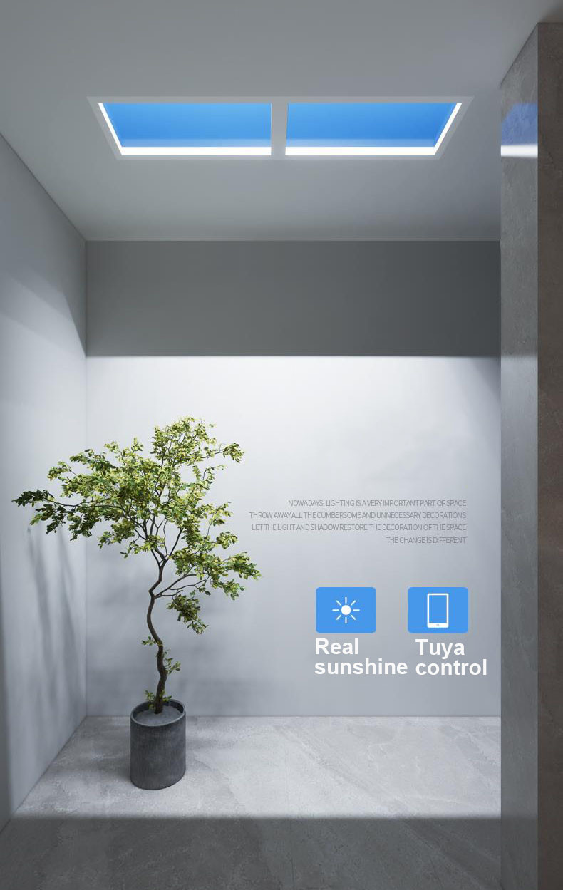 600x600 Ultra Thin LED Panel Light Tuya Control For Hospital