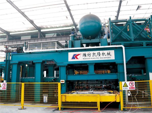 Buy cheap Stable Static Pressure Automatic Moulding Line , Green Sand Molding Machine from wholesalers