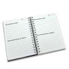 Buy cheap A5 Hardcover Spiral Notebook Printing Metal Wirebound Journal Printing from wholesalers