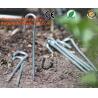 Buy cheap garden pegs, garden pegs, gardening pegs, ground pins, Flat point garden staples, U shaped turf nails, turf pins,Horticu from wholesalers