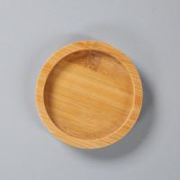 Buy cheap Natural Wooden Blank Bamboo Coasters For Mug Cup Anti Scratch Table Mat product