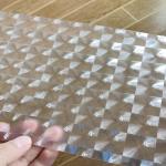Transparent 3D Lenticular Film , Bopp Holographic Lens Film For Gift / Craft