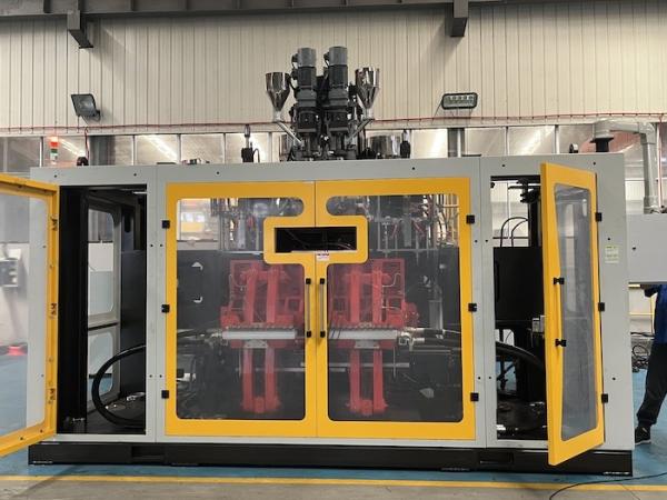 Buy cheap 18.7KW Extrusion Blow Molding Machine With 10KW Head Heating Power And 0.28KW Screw Fan Power from wholesalers
