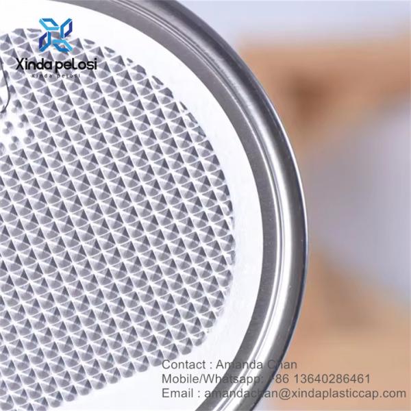 Buy cheap End Aluminum Lids Easy Open Aluminum Foil Peel Off End For Cans from wholesalers