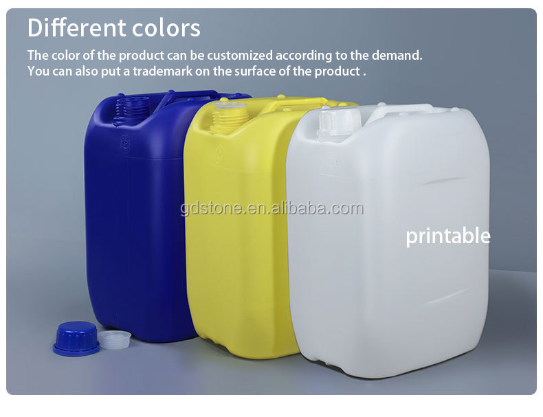 560g 10L HDPE Plastic Container With Plastic Handle Durable