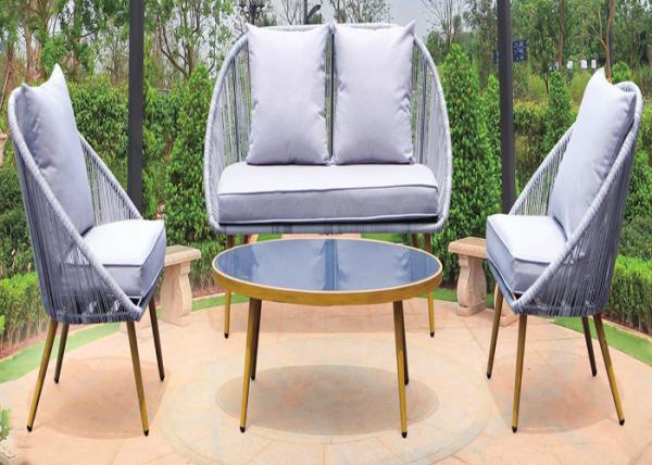Buy cheap Modern Home Style Bsci Outdoor Garden Patio Furniture Rattan Sofas Set from wholesalers