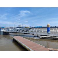 Buy cheap Marine Aluminum Alloy Floating Dock Float Platform Pontoon Bridge product