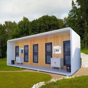 Buy cheap Functional Rooms Prefabricated Expandable Container House EPS Board from wholesalers