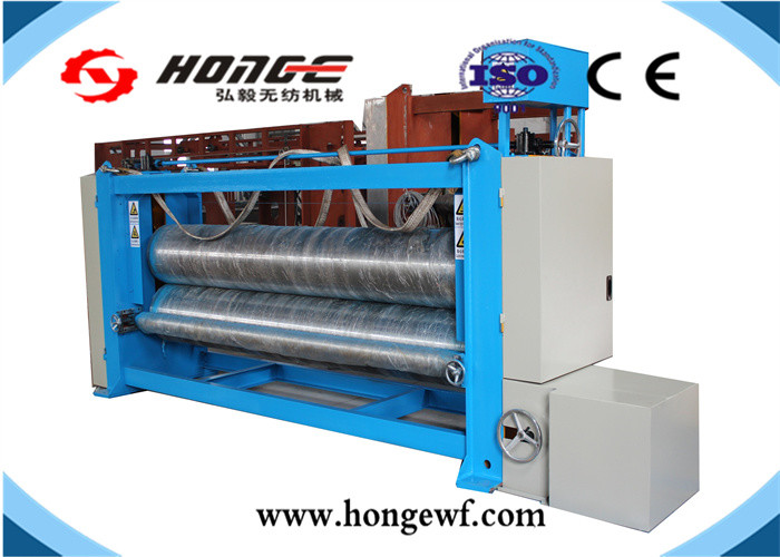 Roll To Roll Fabric Calender Machine , Two Roll Calender Machine