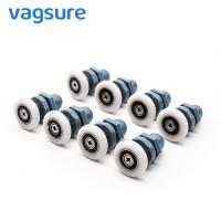 Buy cheap Small Single Sliding Shower Door Rollers , Height 3.7CM Shower Door Runner product