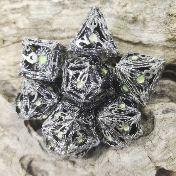 Buy cheap Sturdy Polishing Sturdy Portable Handmade Anti wear Mini polyhedral RPG Dice Set from wholesalers