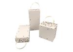 Boutique Recycled Paper Gift Packaging Box , Foldable Cardboard Gift Boxes