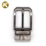 Buy cheap Wenzhou KML Best quality mult color simple zinc alloy reversible pin belt buckle from wholesalers