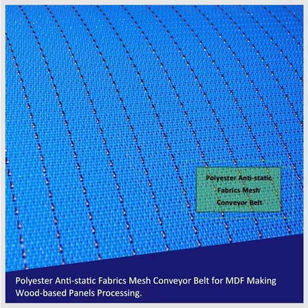 Buy cheap Polyamide PVC Polyester Conveyor Belt For Wooden Panels Fiber Board from wholesalers