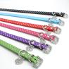 Buy cheap Fashion Dog Collars And Leashes Leather PU Material Customized Color 22g - 48g Weight from wholesalers