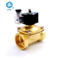 Buy cheap AFK 1Mpa Solenoid Brass Solenoid Valve 3/4 Inch 220V Lpg Gas Valve product