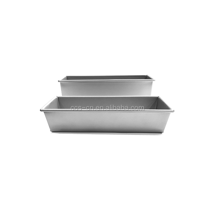 15X8.4X5.3CM non-stick Single Alumminum steel baking loaf pan baking tray toast box bread molding bread baking