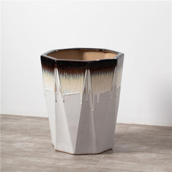 Buy cheap Garden suppliers modern concise home decoration piece ceramic macetas flower pots planters for indoor plants flower from wholesalers