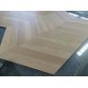Buy cheap 550 x 90 x 10MM, 60 degree 2 layers Chevron Euro Oak Engineered Wood Flooring, AB grade, Natural Brushed vanished, from wholesalers
