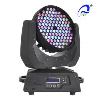 Buy cheap 108PCS 12CH RGBW LED Moving Head Wash Light / Strobe Zoom Stage LED Lights product