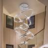Buy cheap Luxury Crystal Living Room Chandelier Creative Ring Design Lobby Lamp(WH-NC-41) from wholesalers