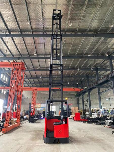 Buy cheap Top Lift Level 12000 M Duty Electric Sit-on Reach Electric Forklift Pallet from wholesalers