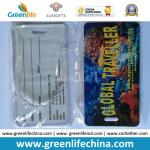 High Quality PVC Plastic Travel Luggage Tag and Loop Sets