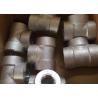 Buy cheap 4 Inch Threaded Forged Stainless Steel Pipe Fittings / Stainless Steel Tees / Equal Tee from wholesalers