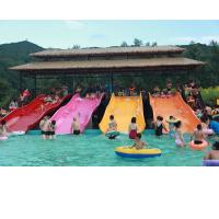 Buy cheap Easy Assembly Family Water Slide Wide Water Slide For Many People product