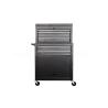 Buy cheap 600 260 340mm 6 drawer Roller Black 24 Inch Tool Chest On Wheels from wholesalers