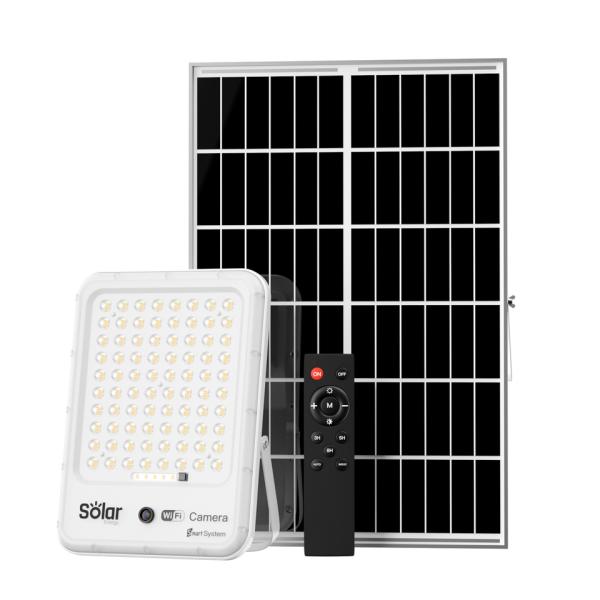 Buy cheap 12W Solar Panel Flood Light 120° Beam Angle Lamp 260*190*55mm Solar Yard Lights from wholesalers