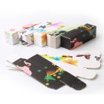 350g white cardboard Lipstick tube color box packaging Four-color printing