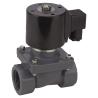 Buy cheap Weak Alkaline Anti Corrosive Plastic Solenoid Valve UPVC AC 220V 1/2＂～ 2＂ from wholesalers