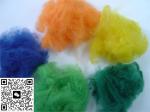 Colorful Recycled Staple Polyester Good Heat Resistance For Fabrics