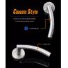 Buy cheap Glossy Polished Stainless Steel Internal Door Handles With Same Color Screws from wholesalers
