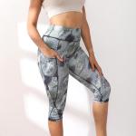 Nonwoven Workout Girls Fitness Sports Leggings Gym Wear Yoga Tights
