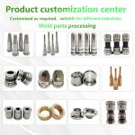 Plastic Polished Precision Injection Molding Parts Medical With Screw