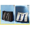 Buy cheap Printed Canvas Shopping Bags With Leather Handle / 20OZ Cotton Fabric from wholesalers